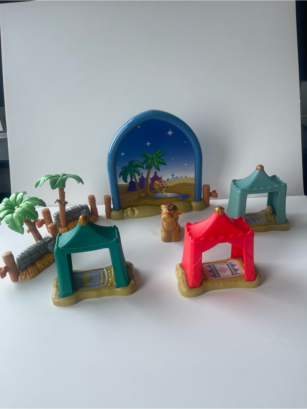Fisher Price Little People The Three Wise Men No Figures and One Camel W/ Box